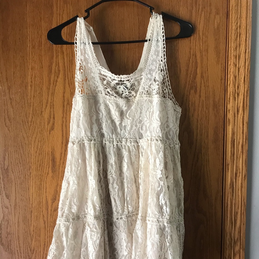 Country style mid thigh dress